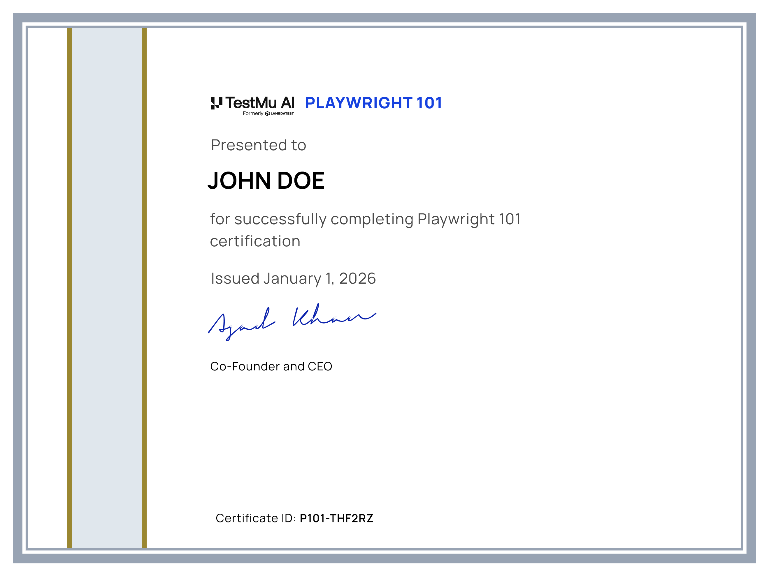 Playwright 101: Certify Your Automation Skills