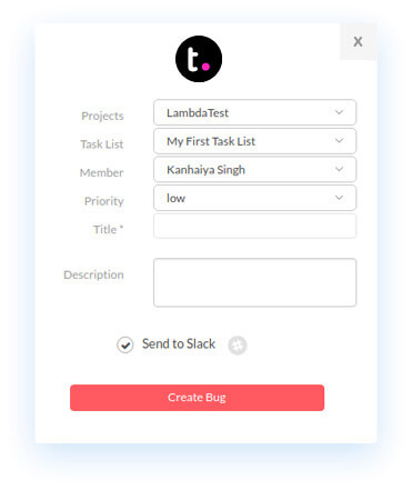 LambdaTest Teamwork integration