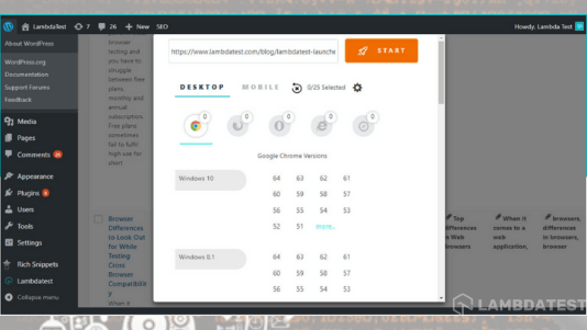 TestMu AI WordPress Plugin