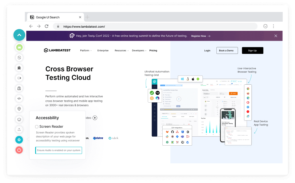 Accessibility Testing