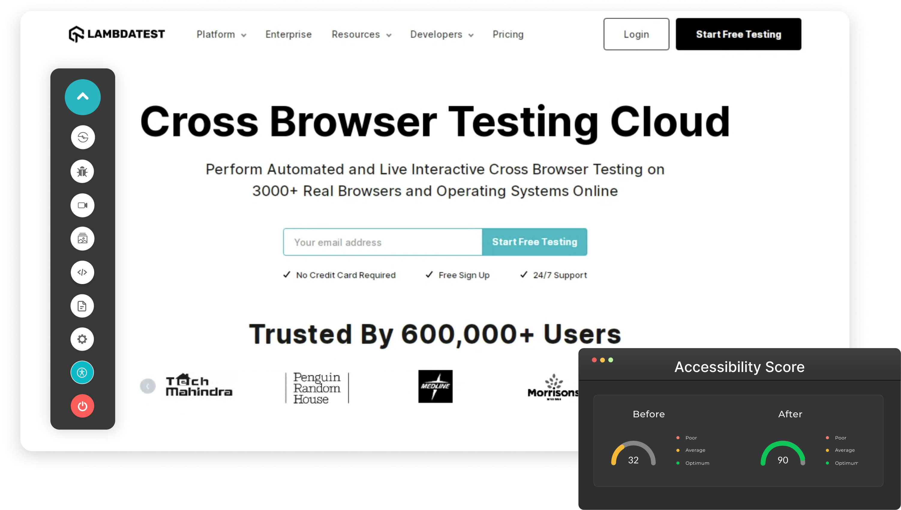 Accessibility Score Checker