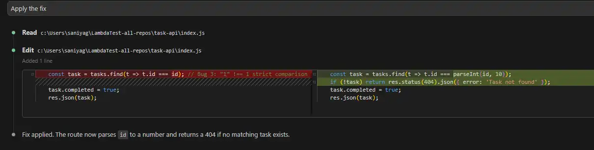 AI debugging PATCH fix ai-debugging-patch-fix