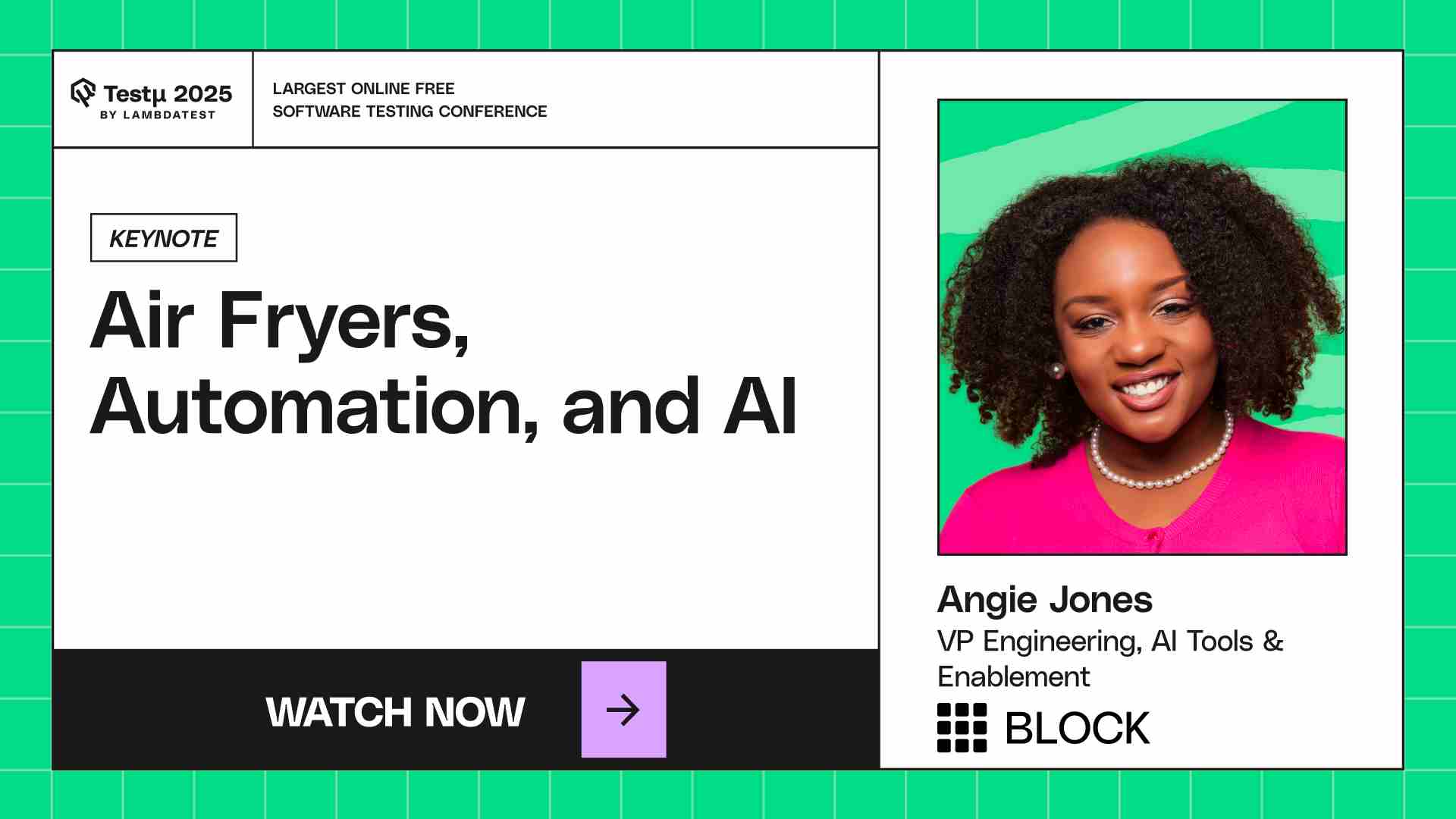 Air Fryers, Automation, and AI | Angie Jones