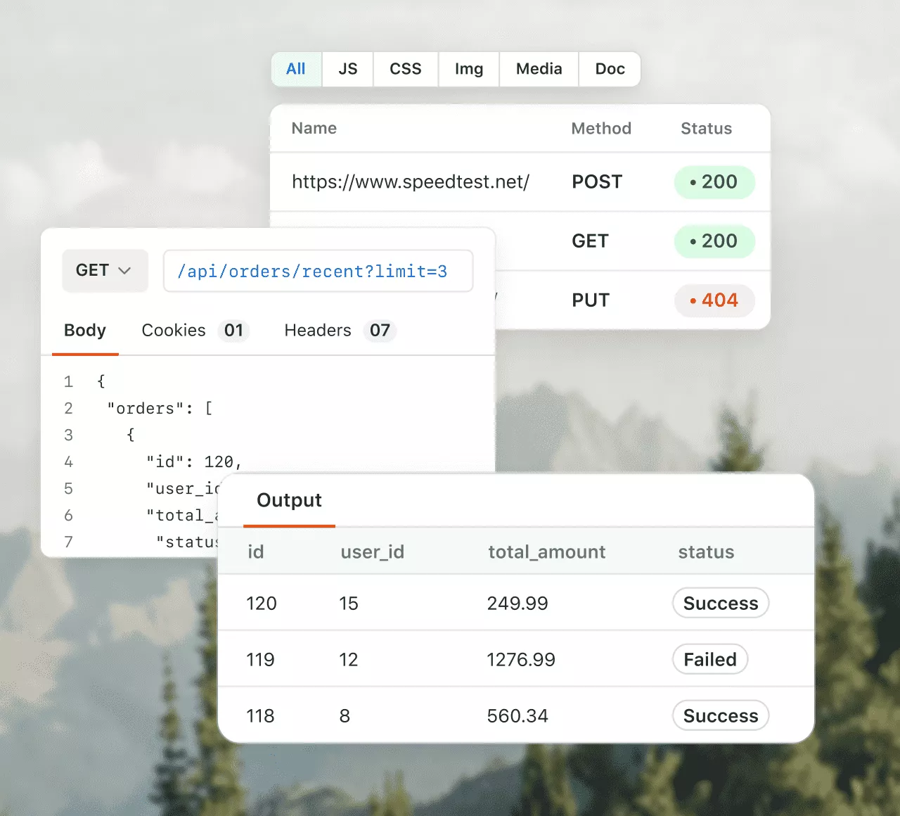 API plus backend validation as part of AI app testing