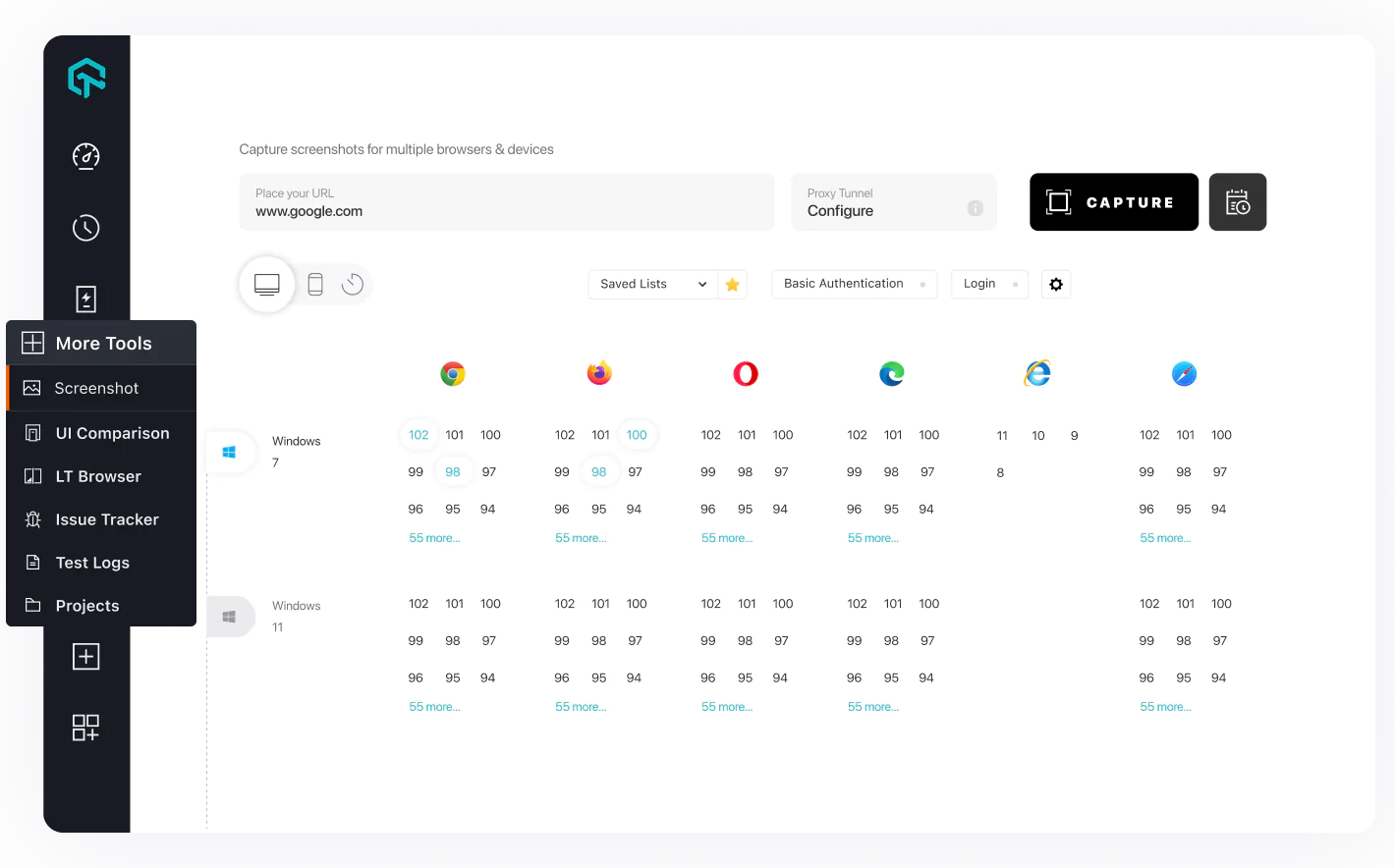 Automated Screenshots Testing On Internet Explorer Emulator Automated Screenshots Testing On Internet Explorer Emulator