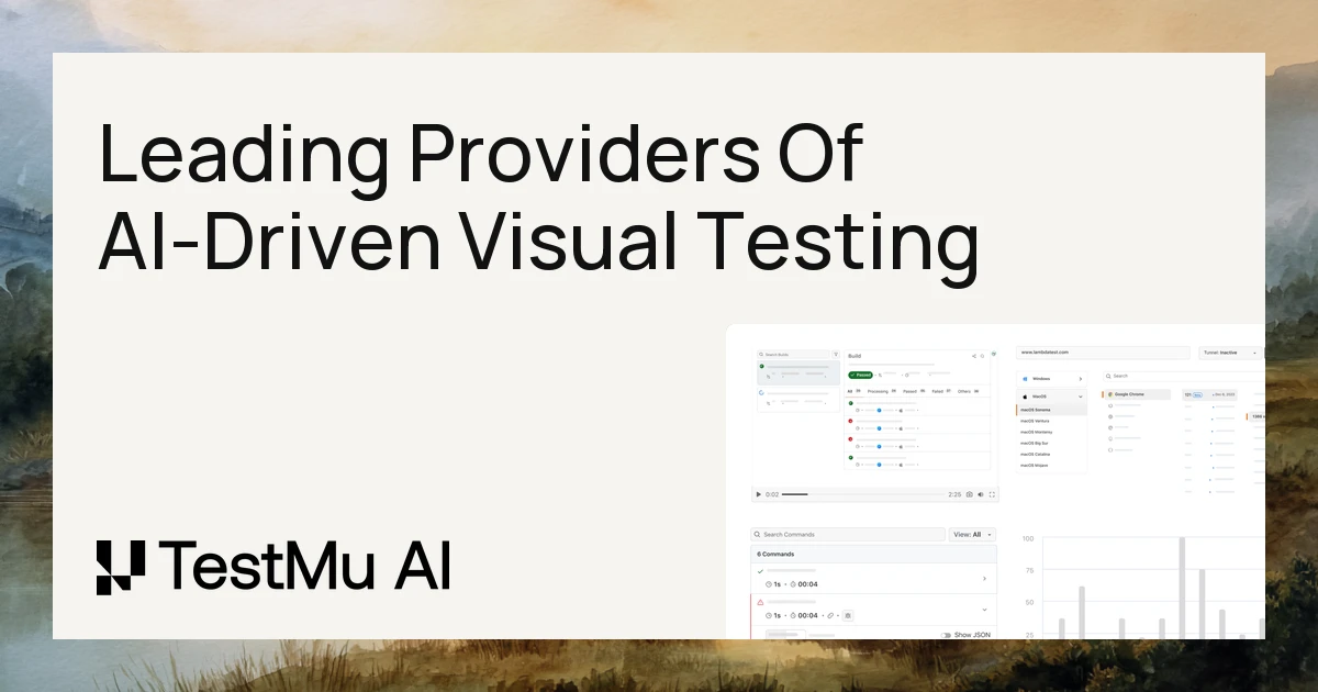Leading AI Visual Testing Providers for UI Consistency