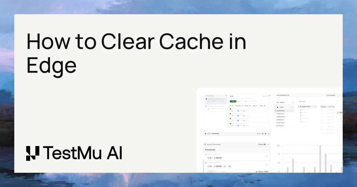 How to Clear Cache in Edge (Step-by-Step Guide 2026)