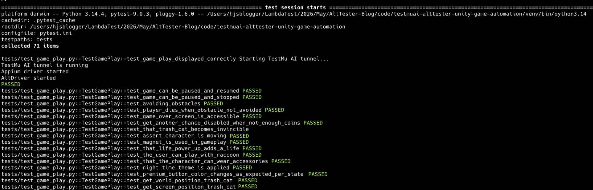 Test Execution Test Execution