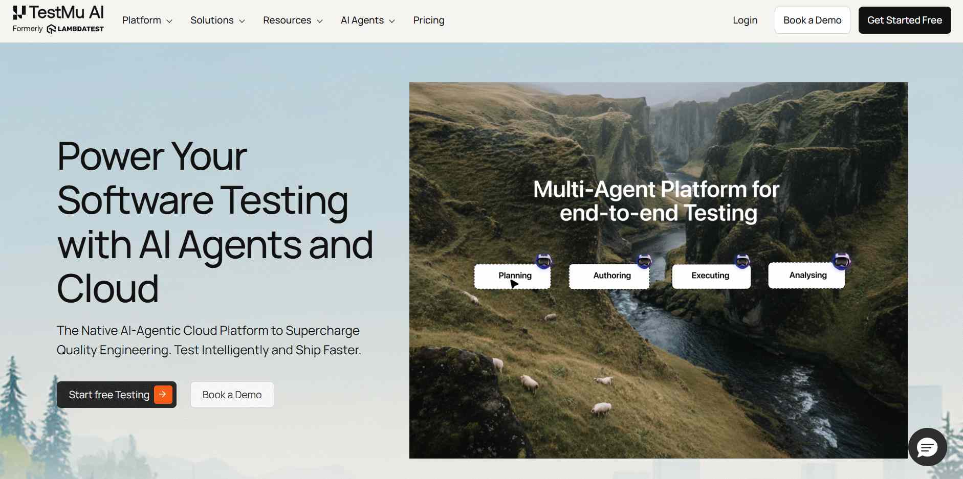  AI-powered test execution platform that lets you run manual and automation tests 
