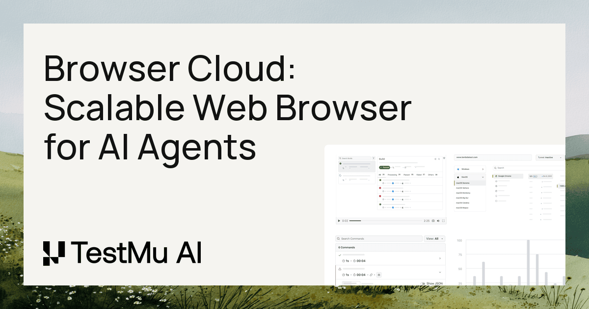 Browser Cloud by TestMu AI screenshot 1