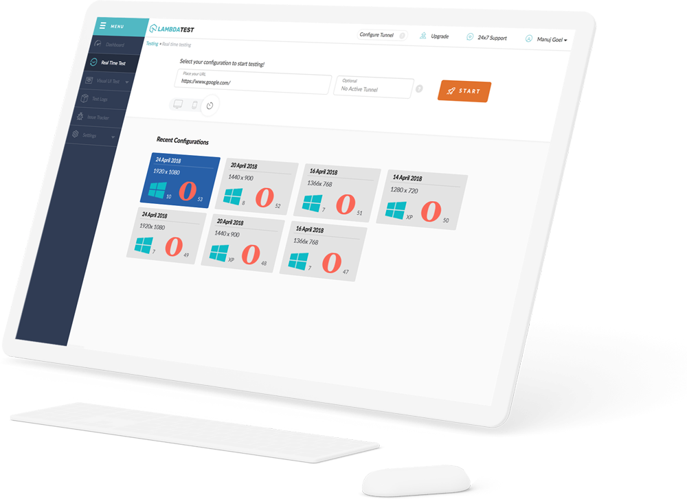 Opera Browser Testing Online