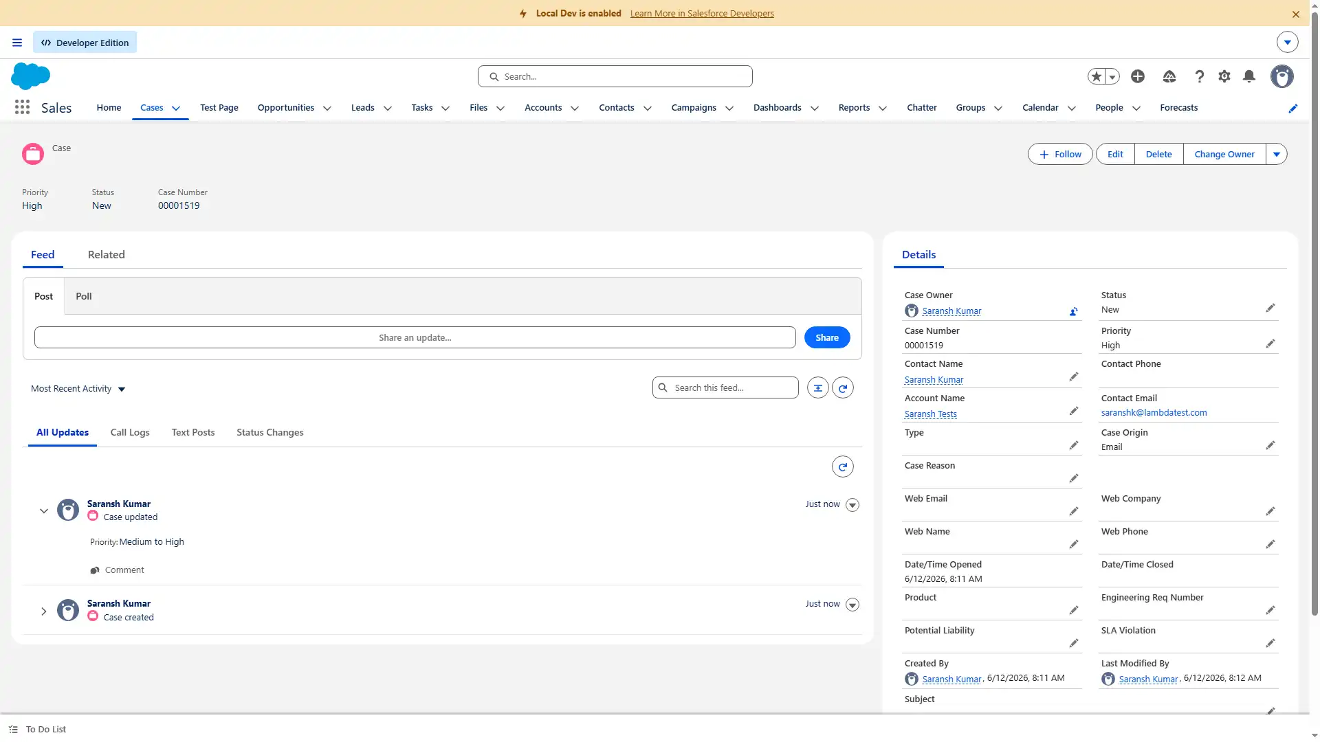 Case Review Updated