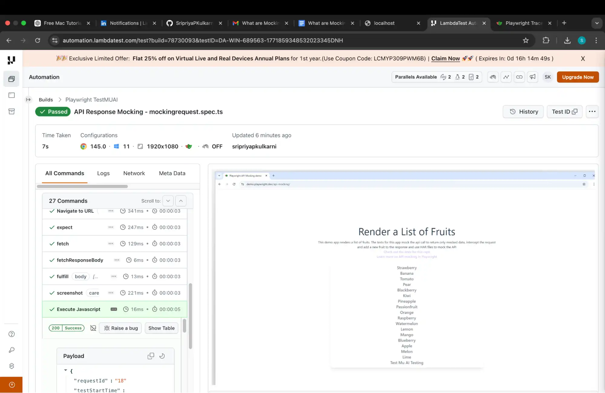 Execution of each file Execution of each file