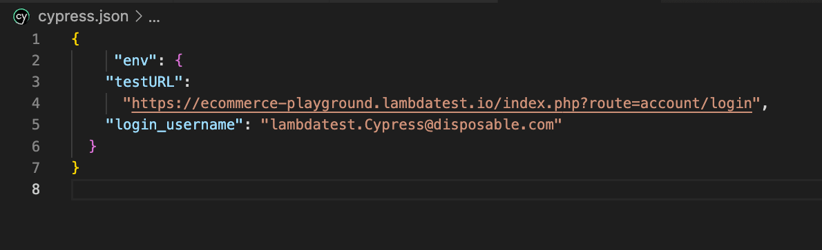 cypress json cypress json