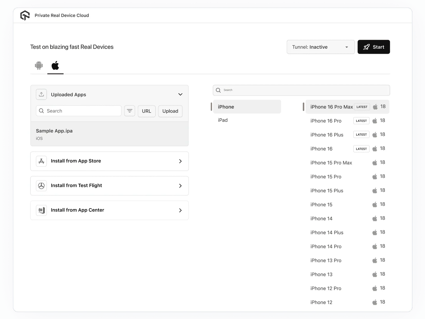 Live Interactive Functional Testing