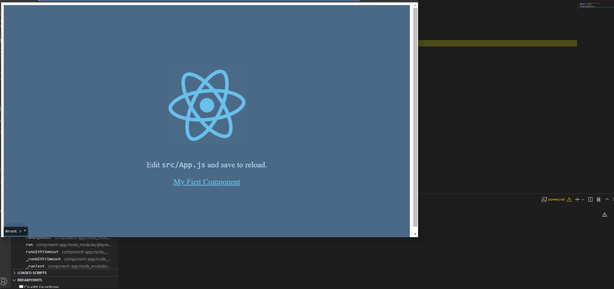 first component first component