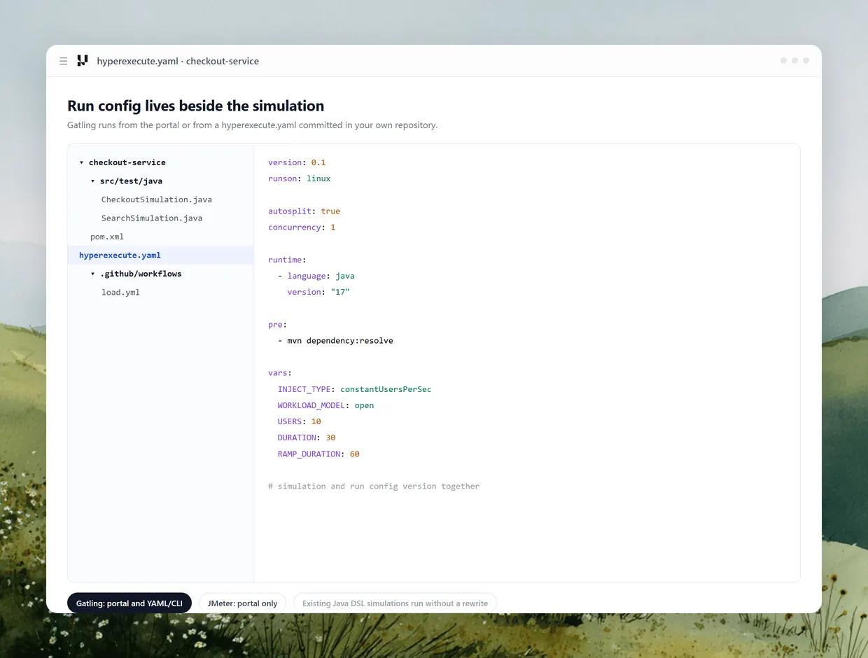 Keep Run Config in Your Repo