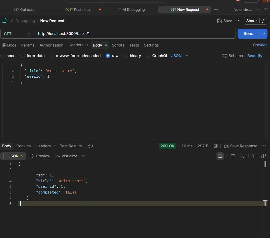 GET request success get-request-success