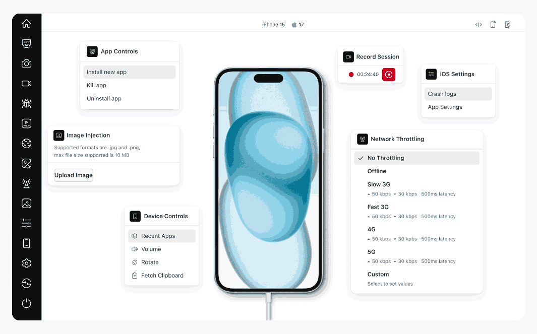 Test on ios Browsers