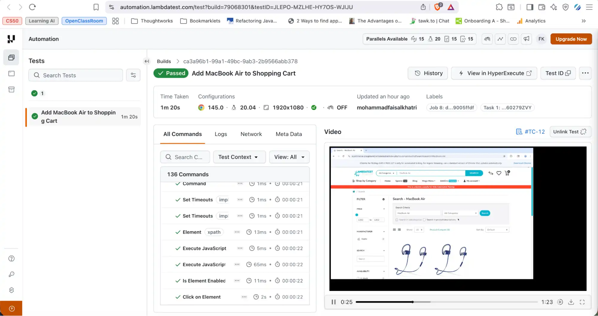 Kane AI Vibe Testing Report