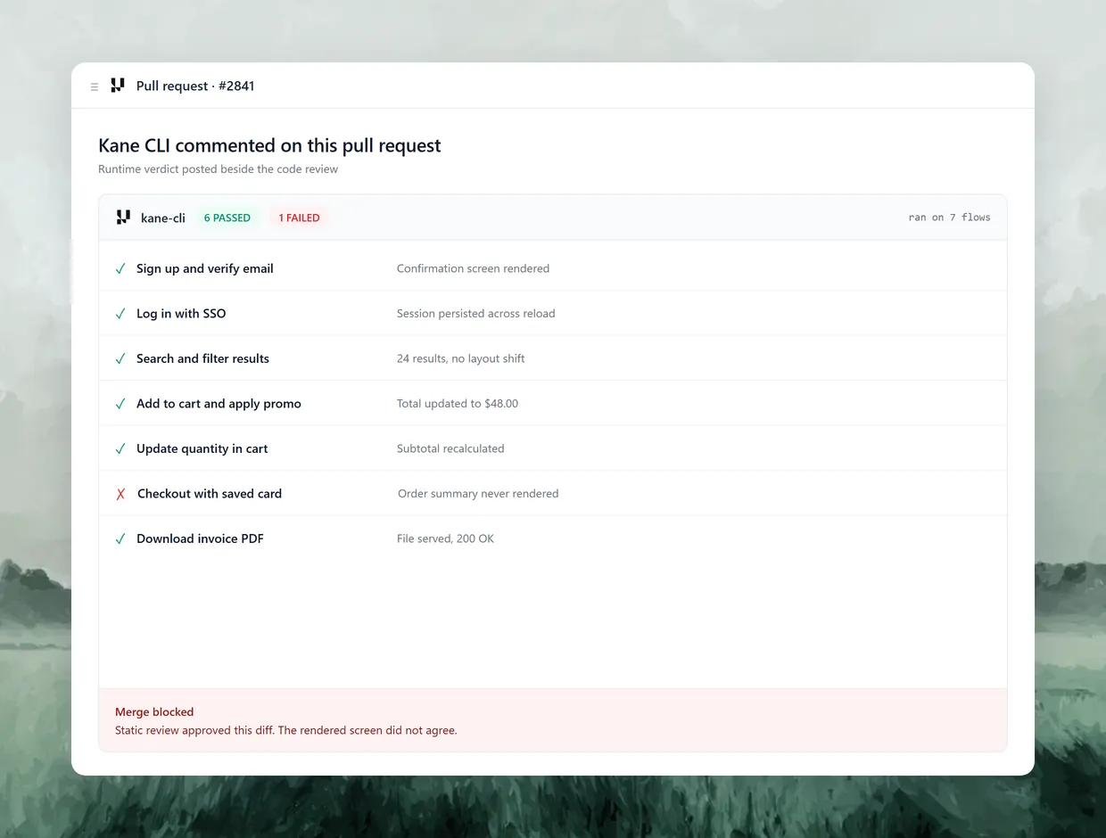Two Signals on One Pull Request