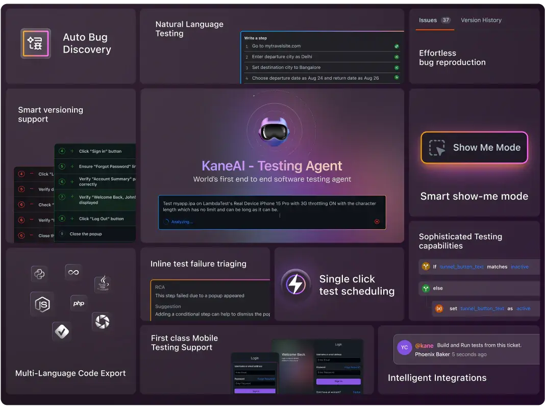 Vibe Testing with World’s First End To End Testing Agent 