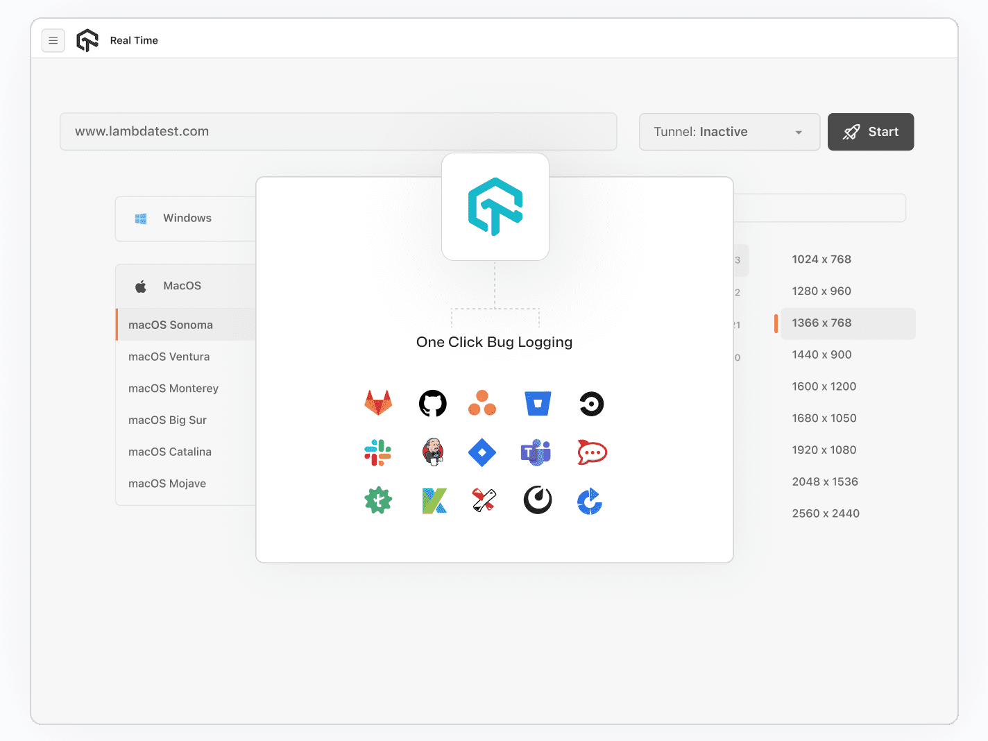 One Click Bug Logging One Click Bug Logging