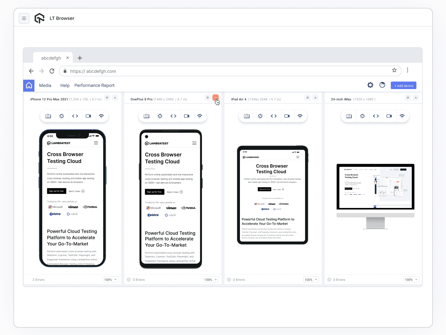 Responsive Testing With A Single Click Responsive Testing With A Single Click