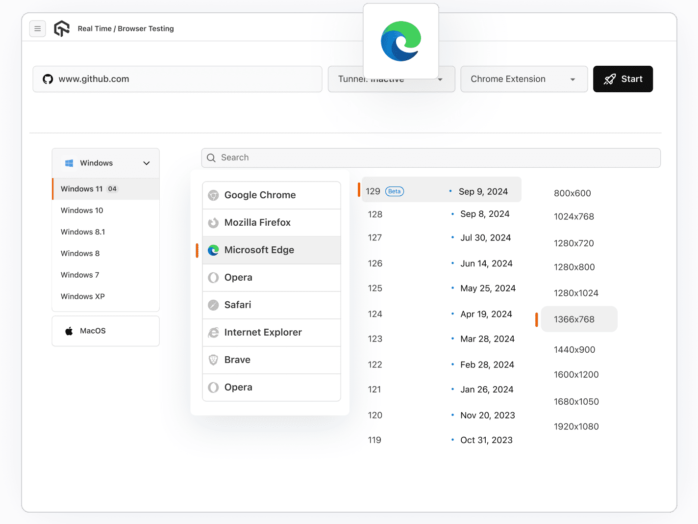 Real Time Browser Testing Real-time Cross Browser Testing