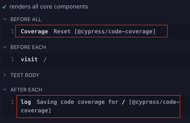 Before All and After Each