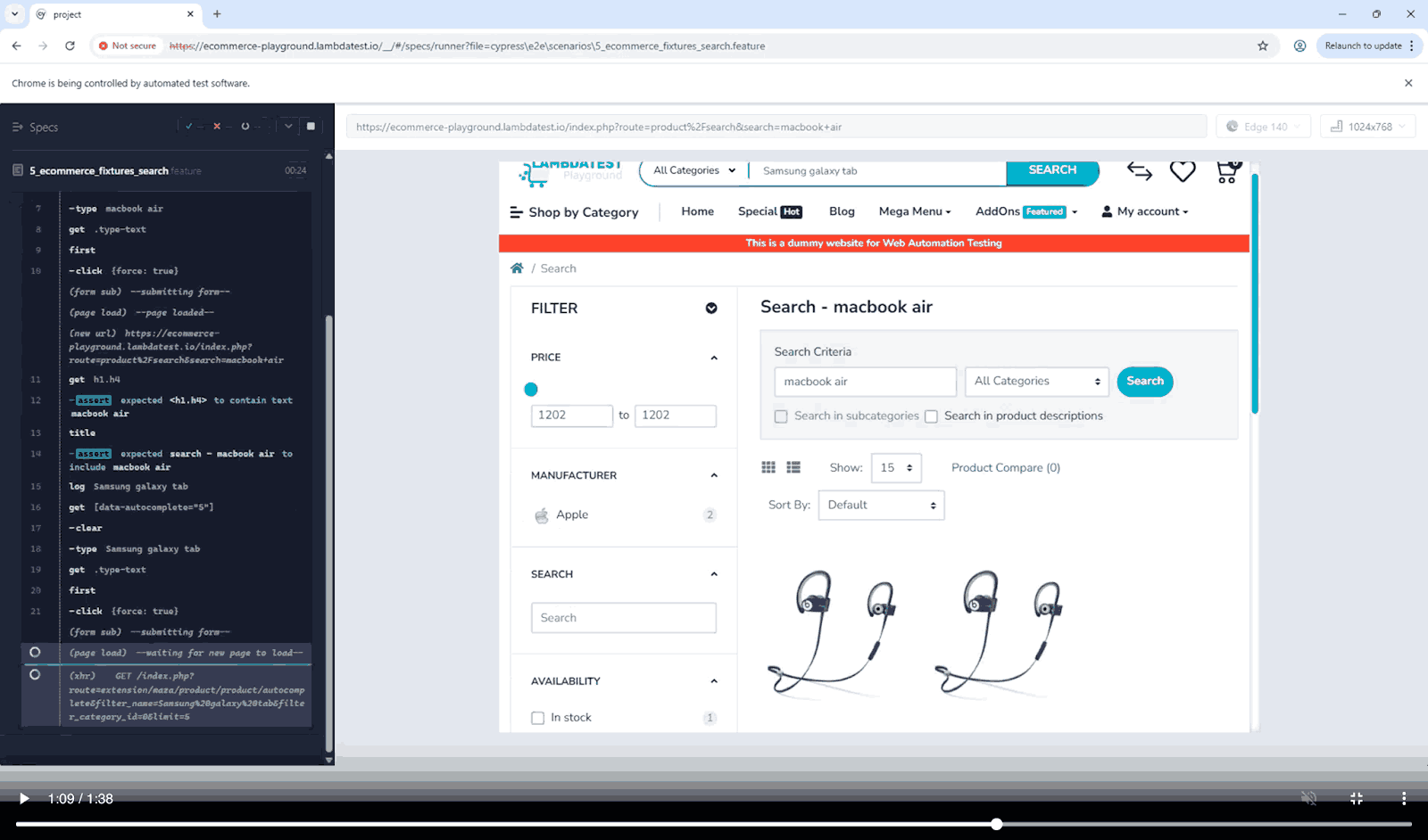 Cypress local exeution Cypress local exeution