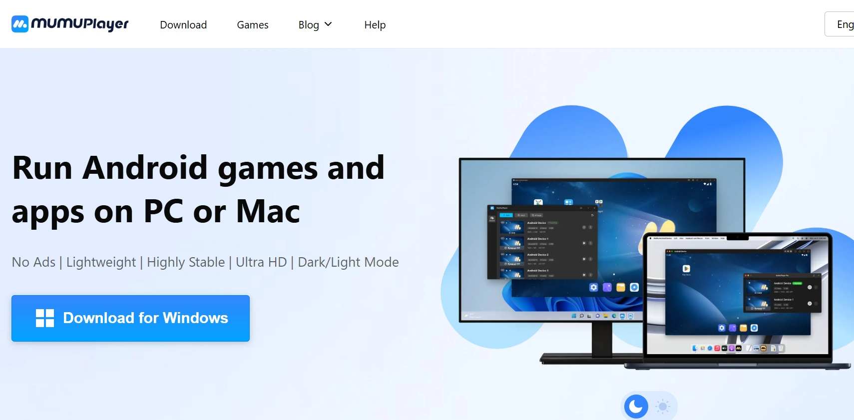 MuMu Player Android emulator MuMu Player Android emulator running a NetEase mobile game on Windows