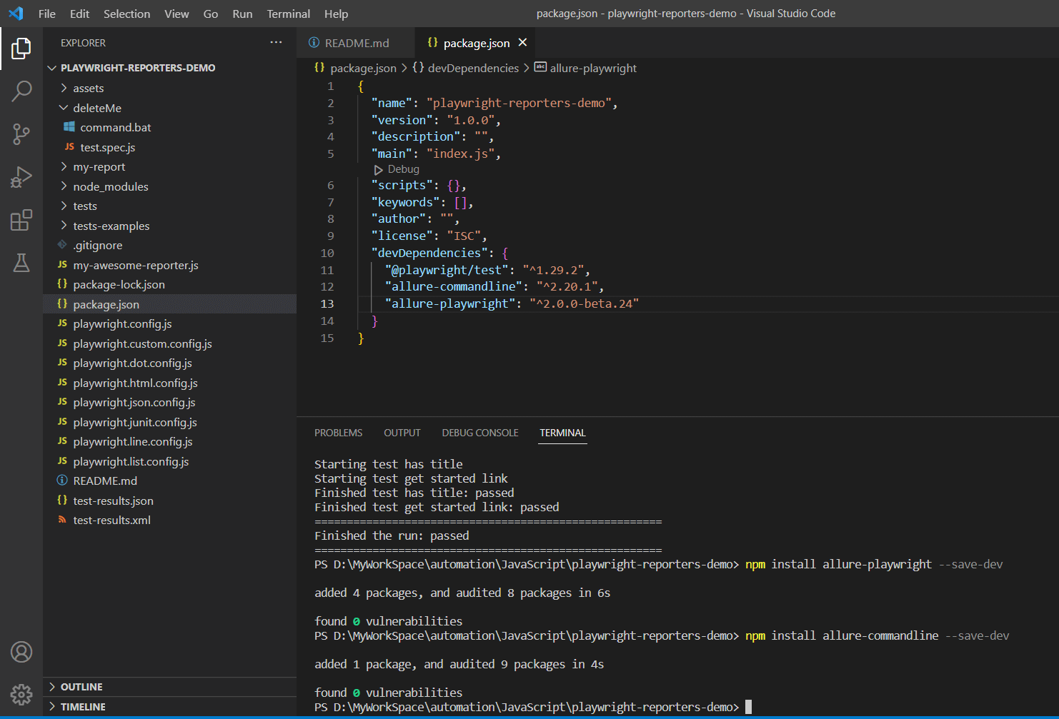 allure-command-line-utility-dependency-in-the-project allure-command-line-utility-dependency-in-the-project