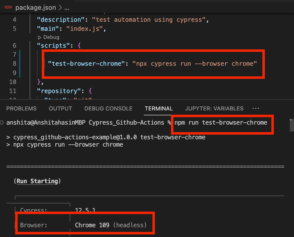 Cross Browser Testing With Cypress npm run test-browser-chrome Cross Browser Testing With Cypress npm run test-browser-chrome