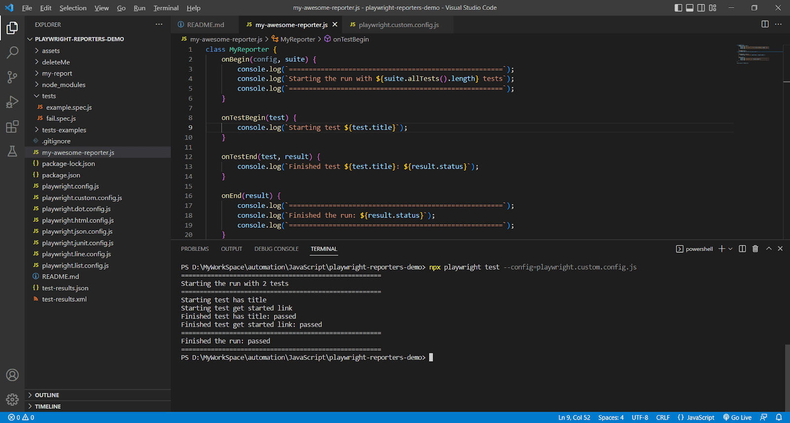custom-reporters-running-following-command custom-reporters-running-following-command