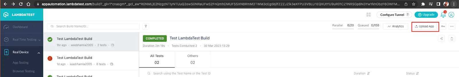 different versions of the applications different versions of the applications