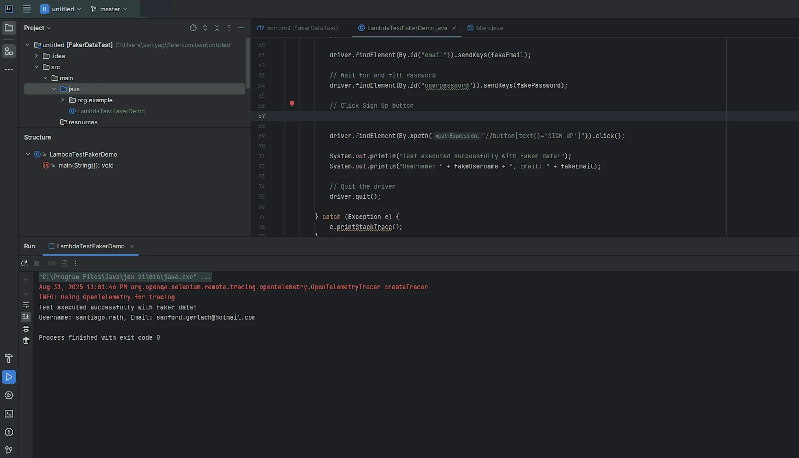 faker js local execution faker js local execution