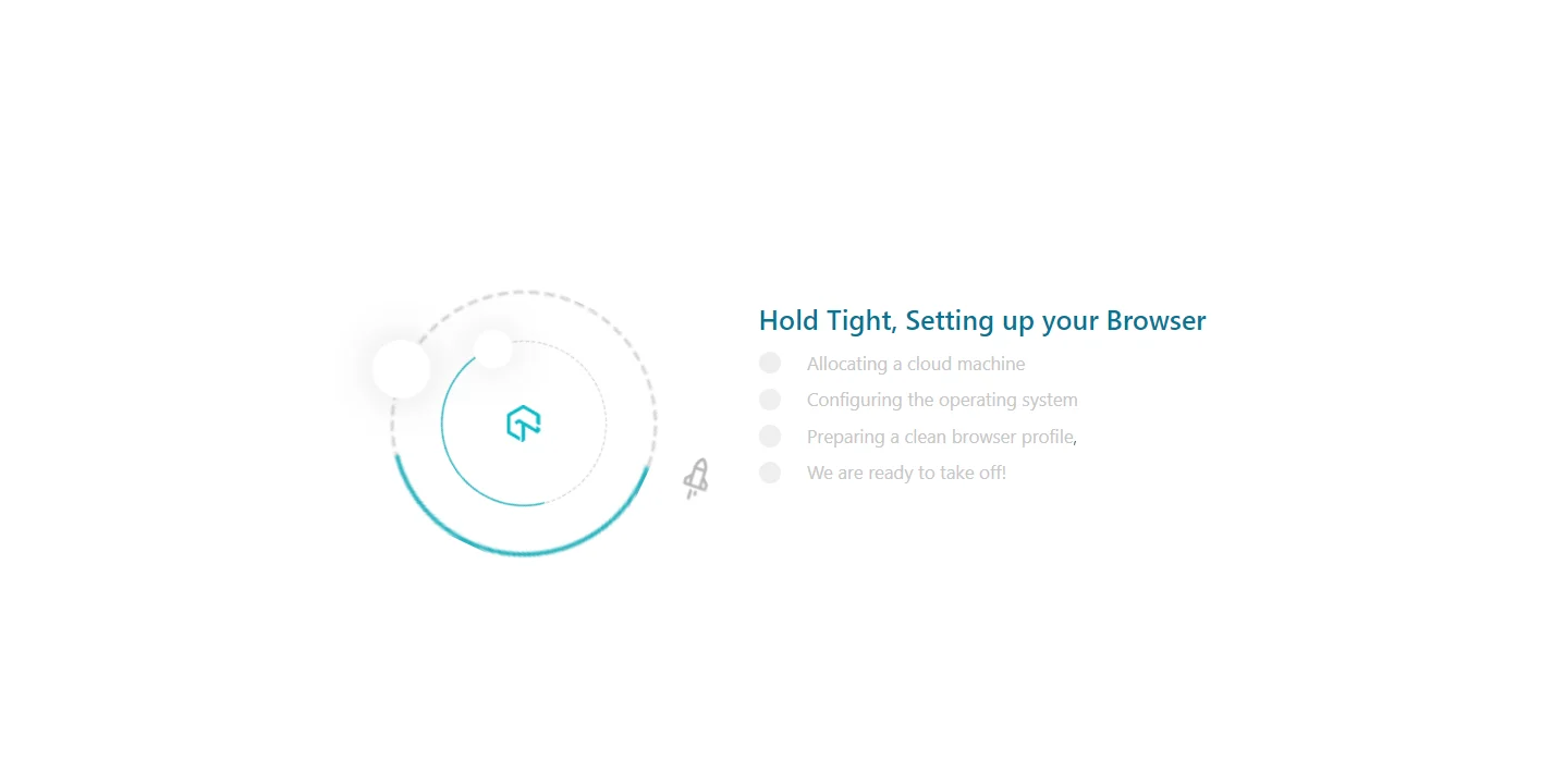 Give it some time to launch Give it some time to launch