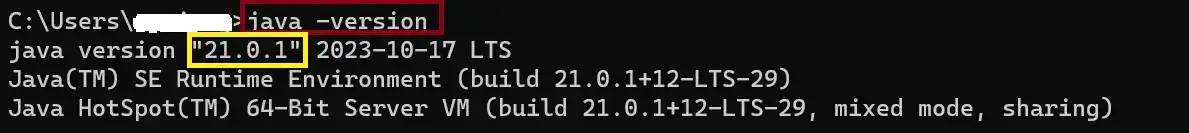 installation of Java on the machine installation of Java on the machine