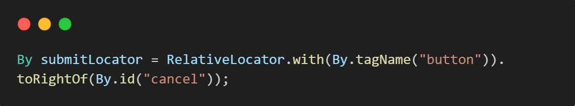 locate it by noting that it is a button locate it by noting that it is a button