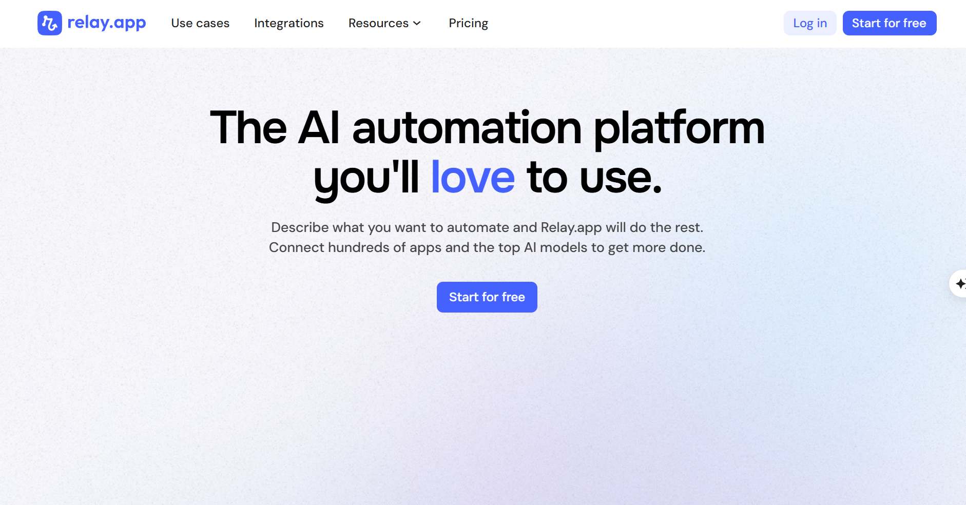 Relay.app - Best AI Agent Builder for Human-in-the-Loop Approvals Relay.app workflow builder showing a human-in-the-loop approval step inside an AI automation