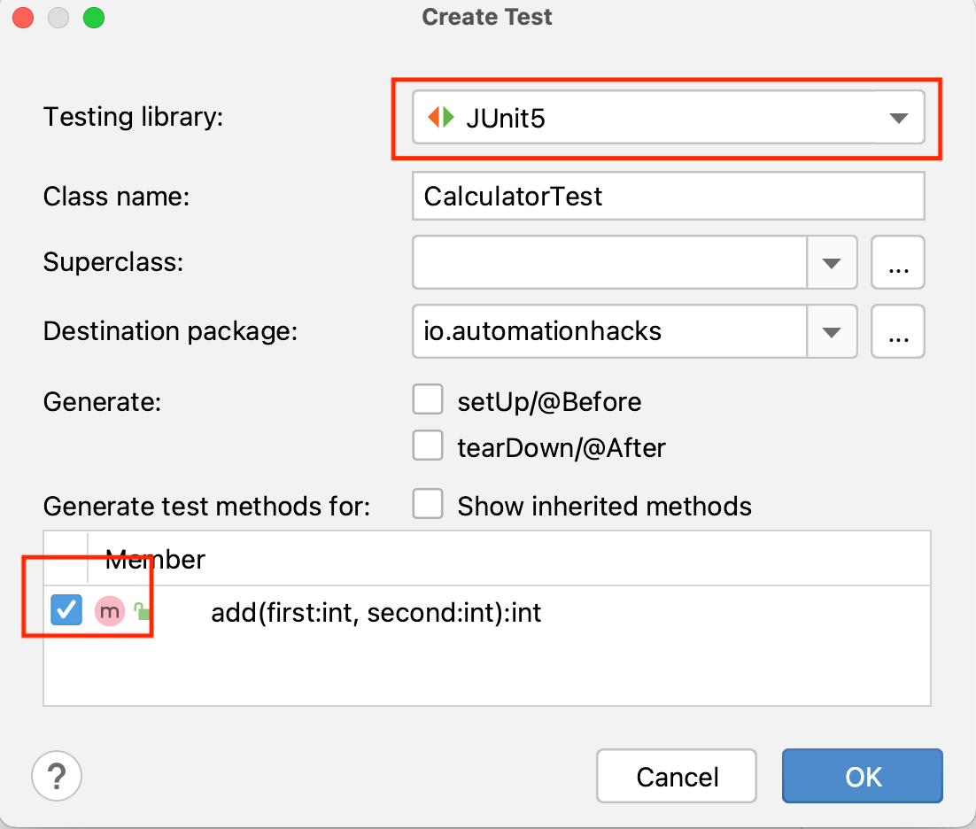 select-junit-and-ensure select-junit-and-ensure