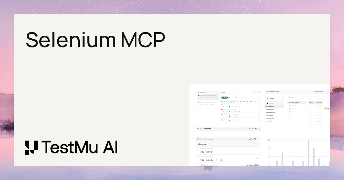 Selenium MCP: AI-Powered Test Automation
