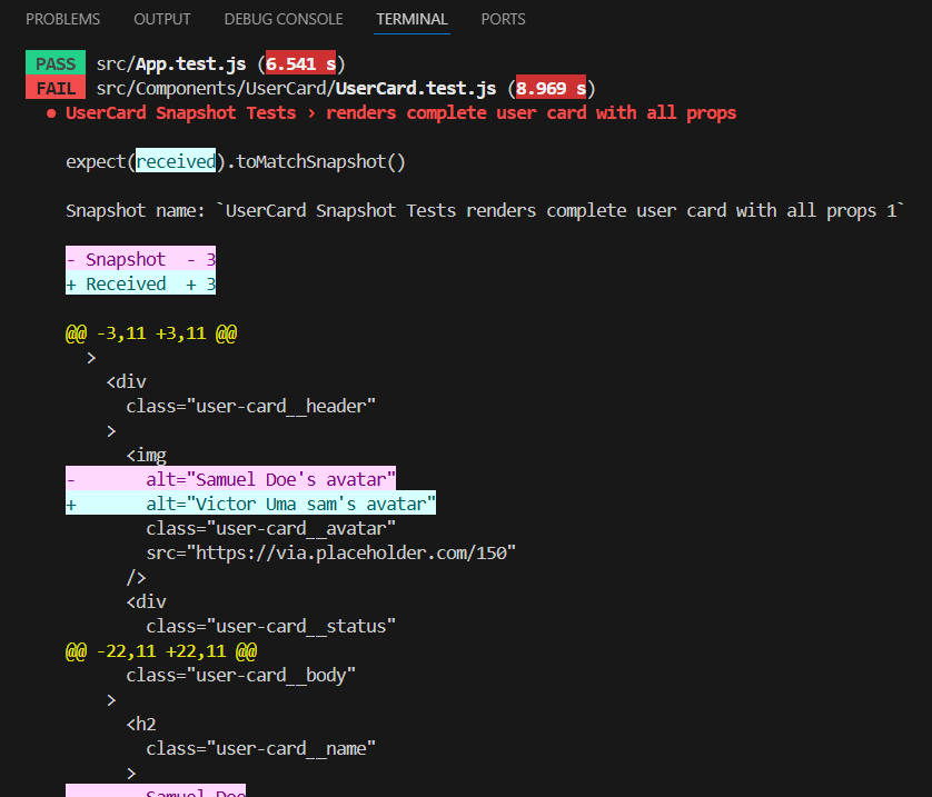 Snapshot update local