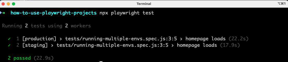 test execution once in each browser test execution once in each browser