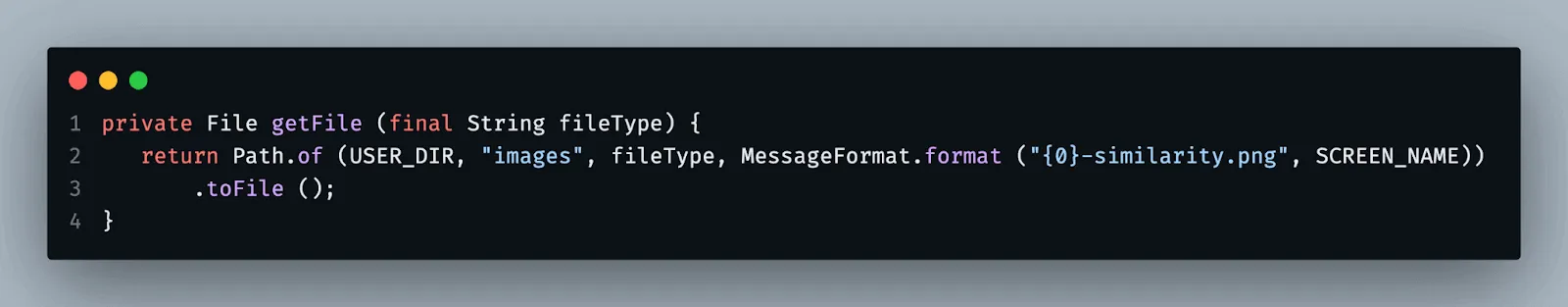 we build the file path depending we build the file path depending