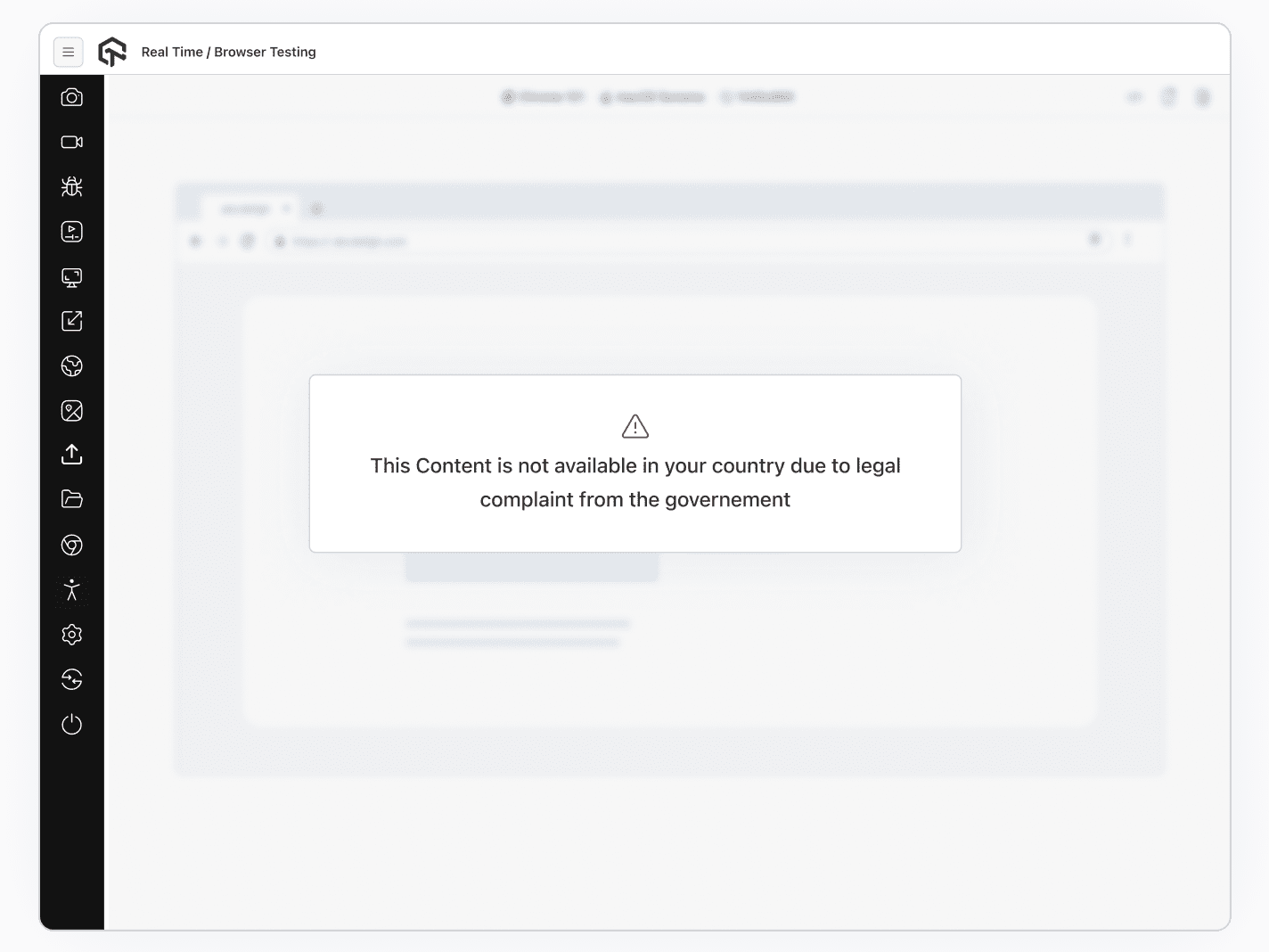Test for Location Based Compliances