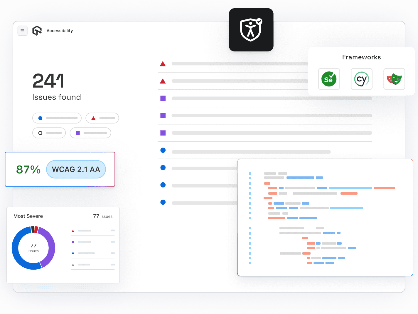 TestMu AI Accessibility Automation streamlines accessibility testing, integrates with builds, and simplifies maintenance.