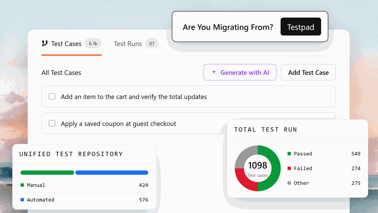 Testpad Alternative for AI Test Management