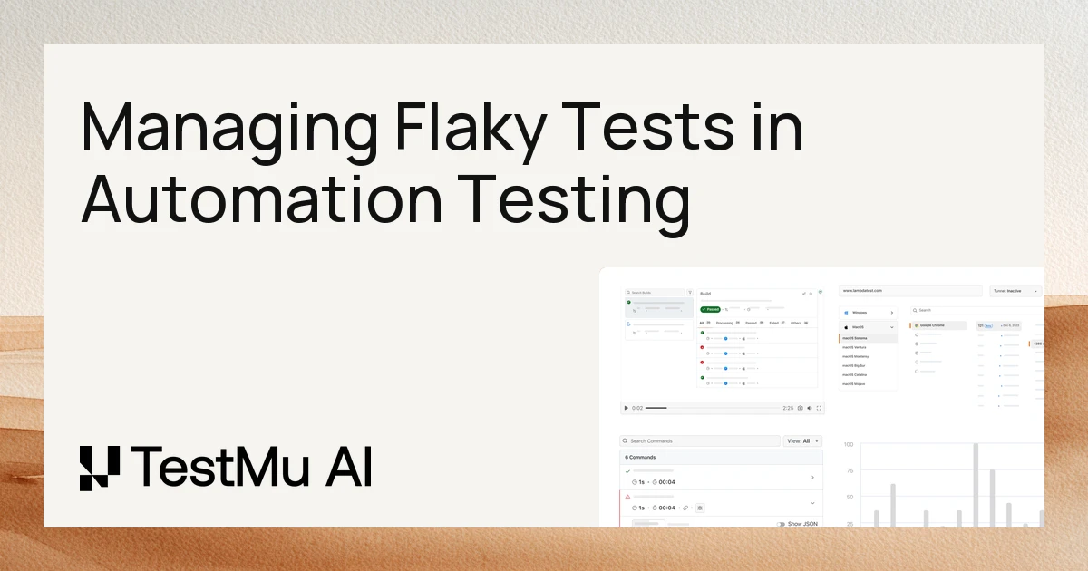 How to Manage Flaky Tests in Automation Testing?